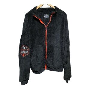 Mens Rawgear Embroidered RAW Plush Jacket